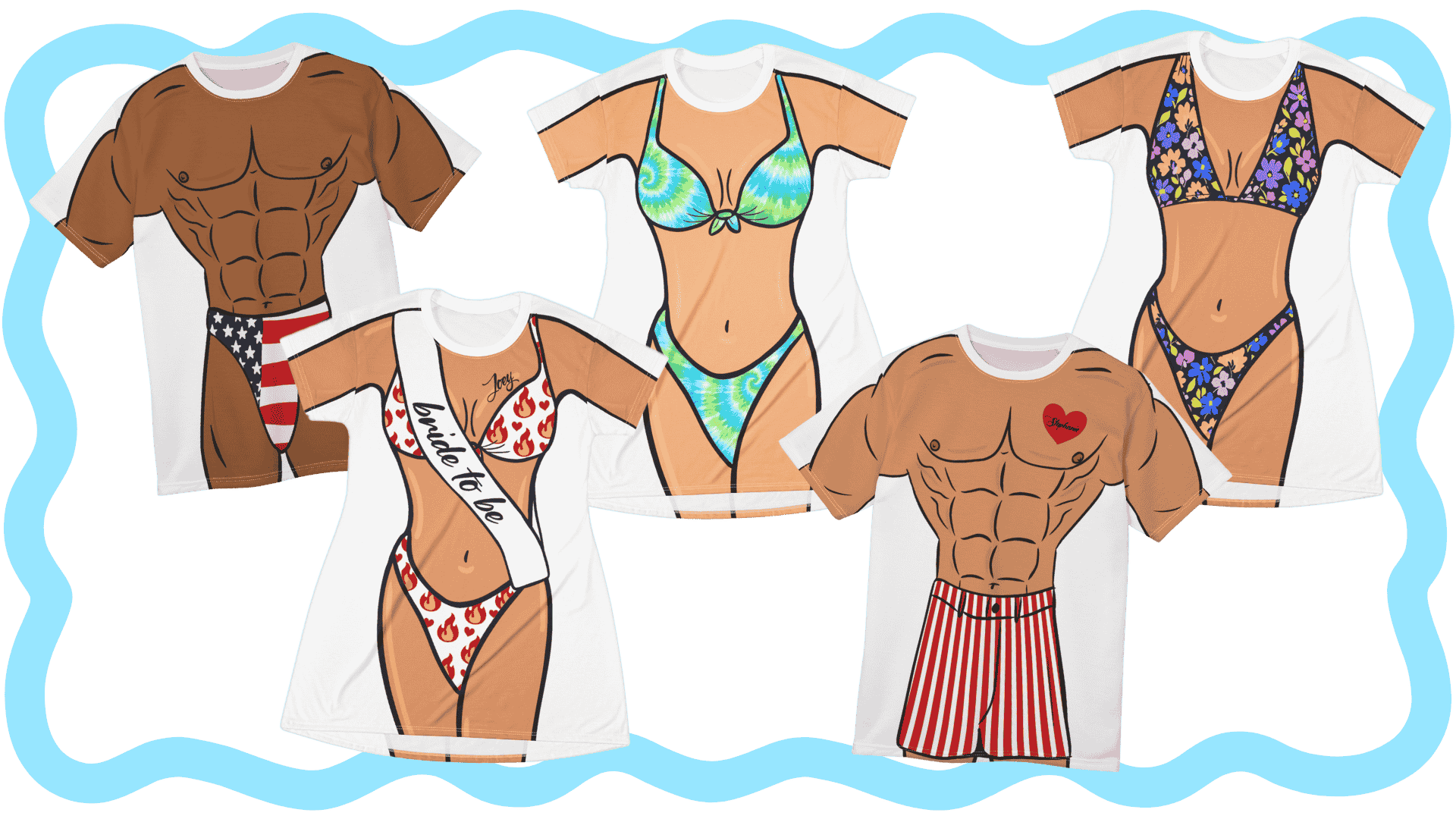 The Bod Tee Shop — custom bikini body shirts